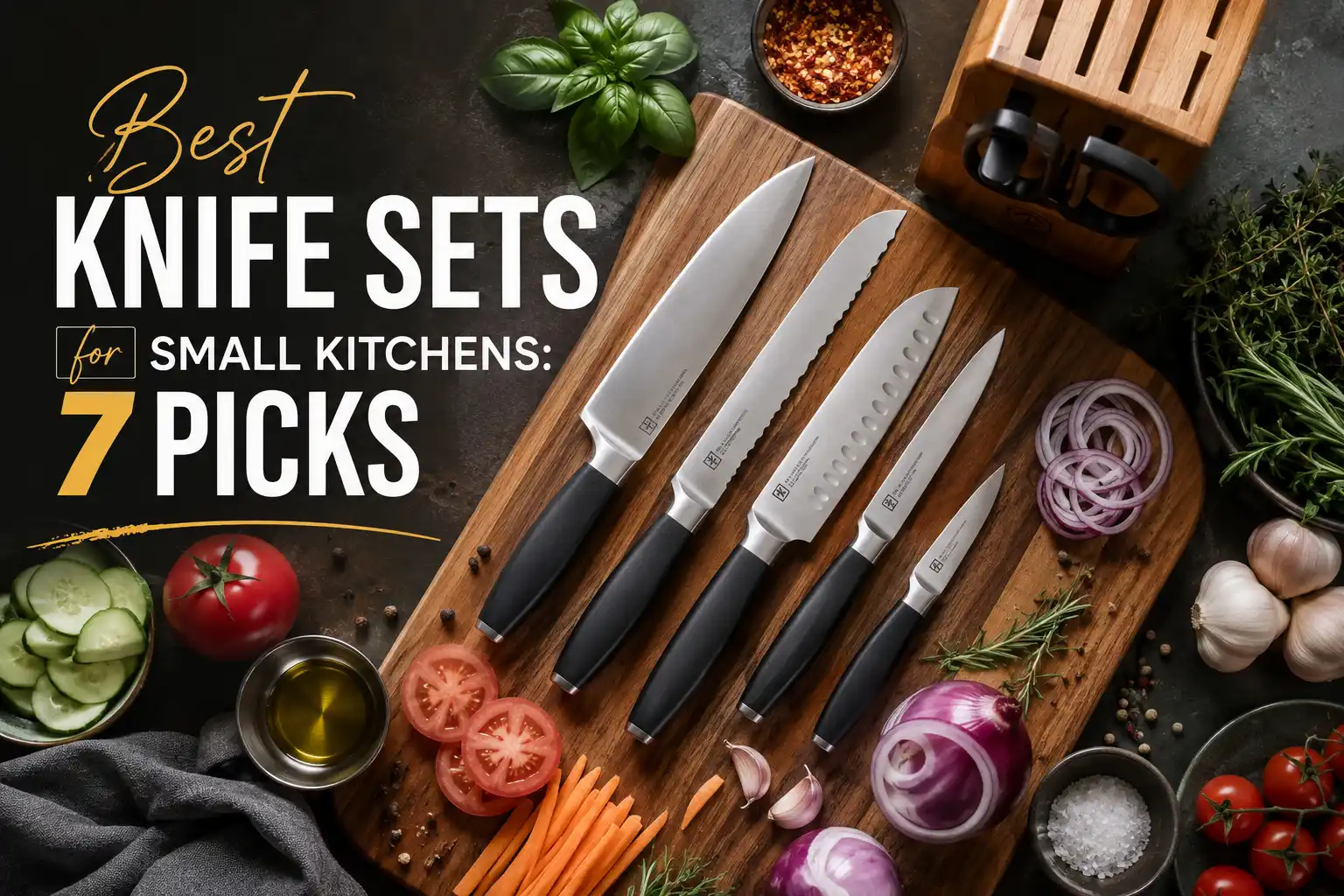 Best Knife Sets for Small Kitchens 7 Picks