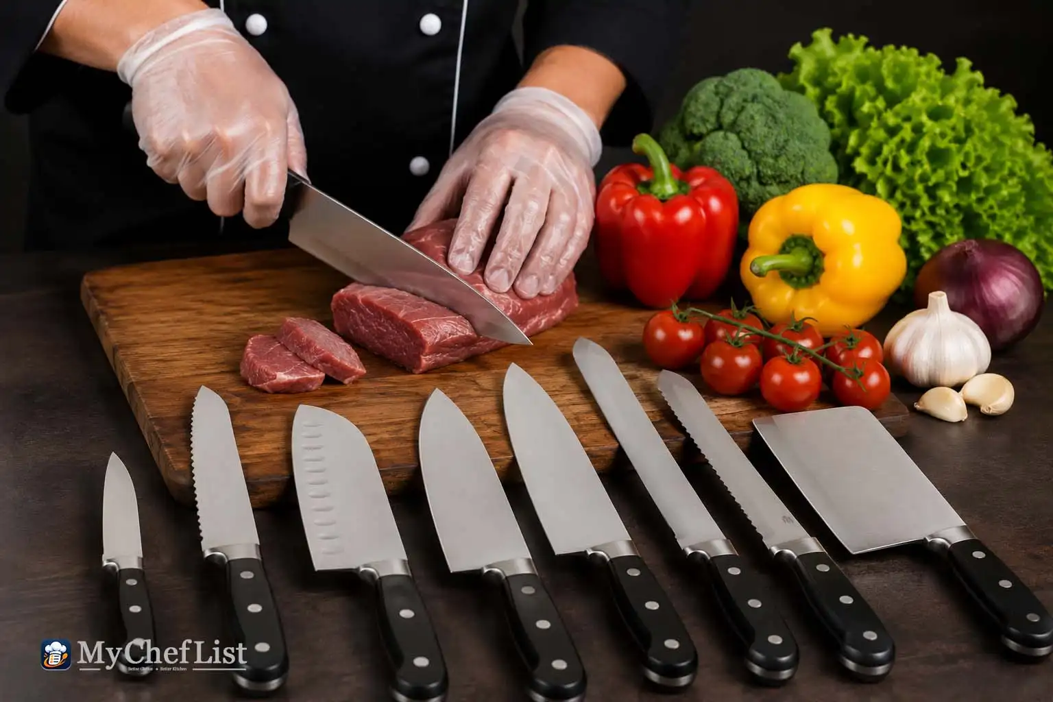 Types of Kitchen Knives