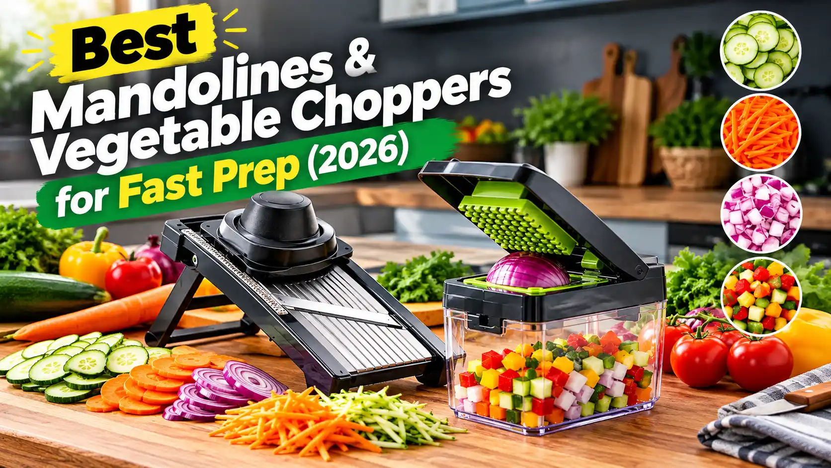 Best Mandolines and Vegetable Choppers for Fast Prep 