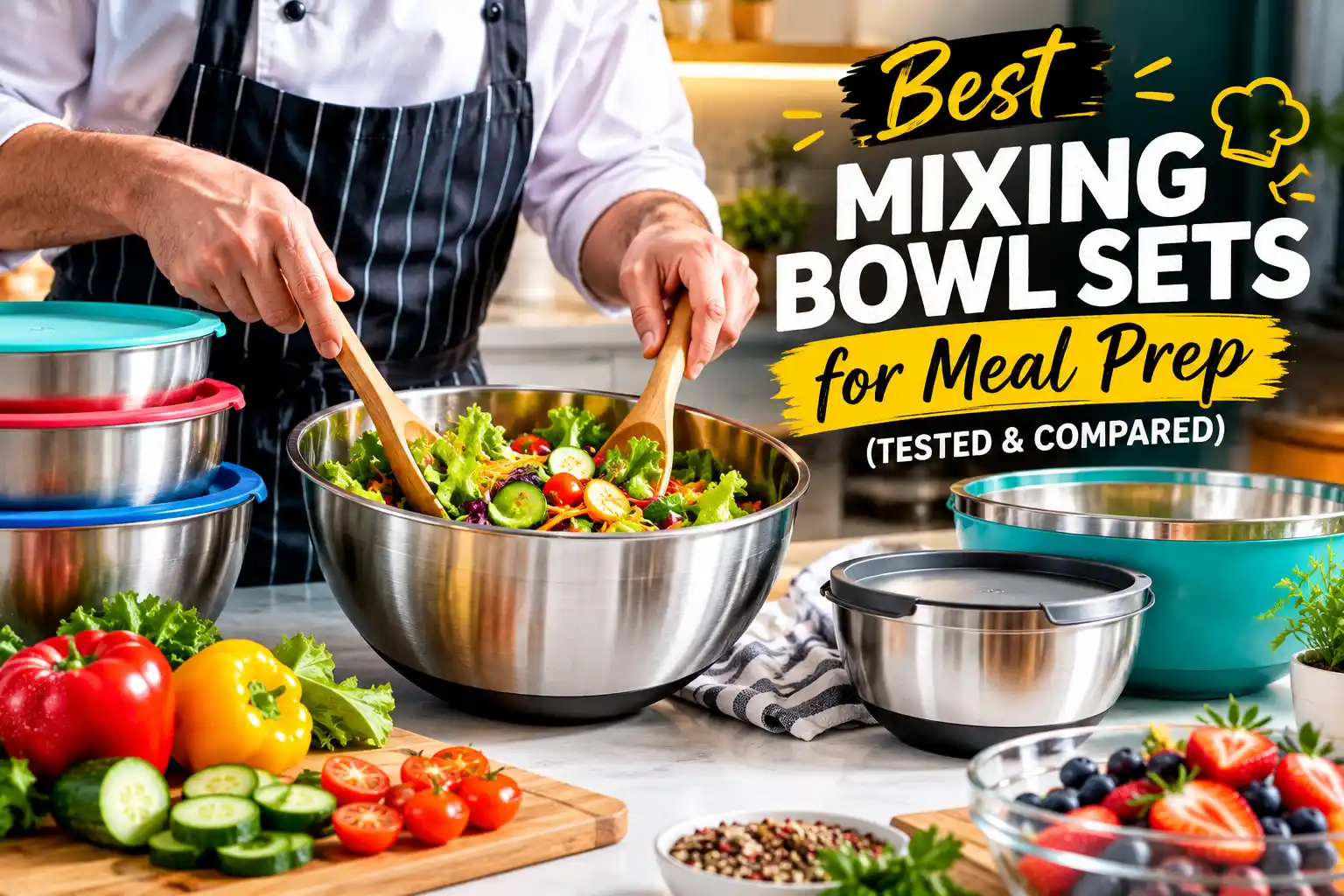 Best Mixing Bowl Sets for Meal Prep (Tested & Compared)