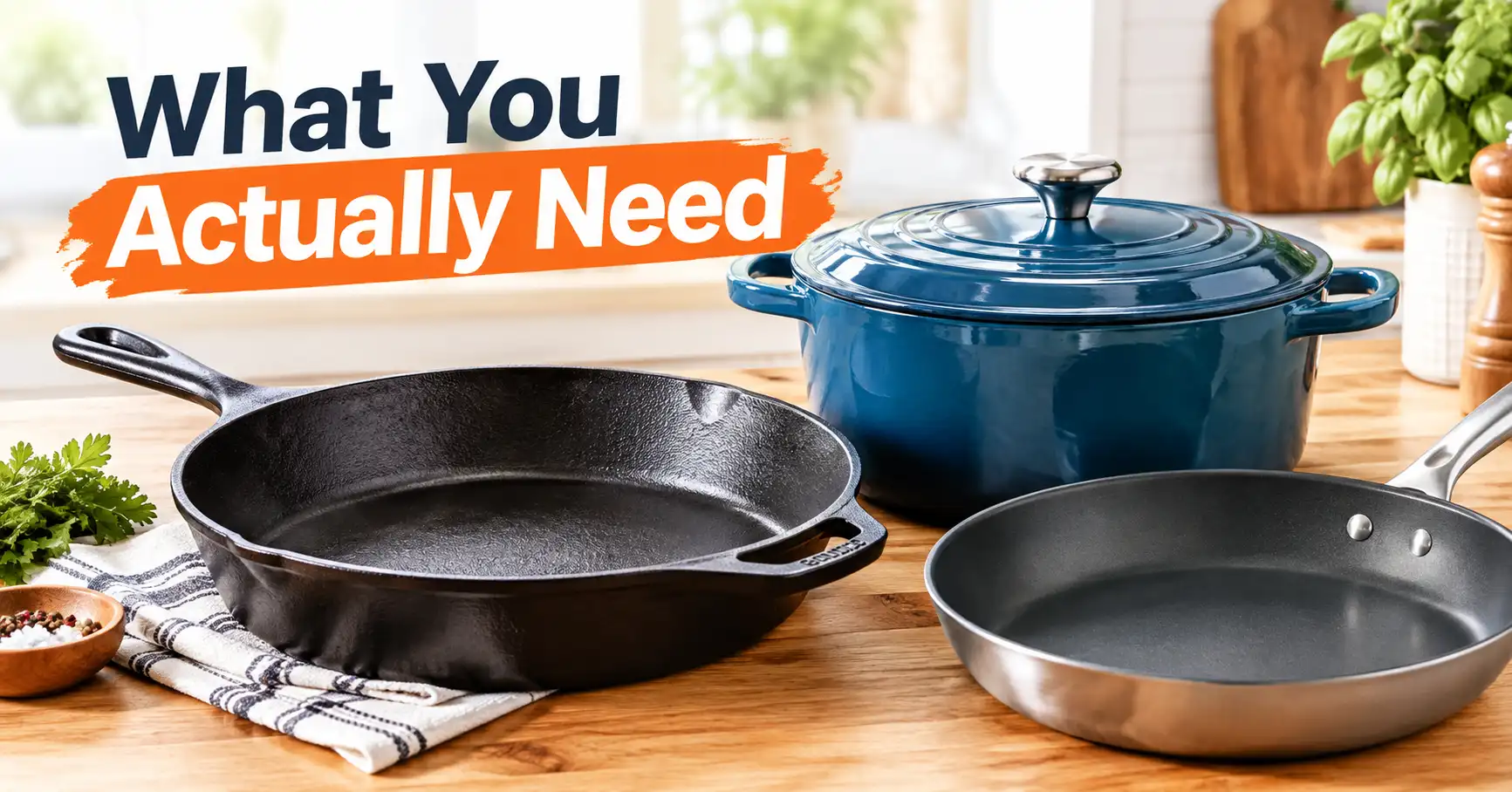 The Home Cook's Guide to Cookware: What You Actually Need